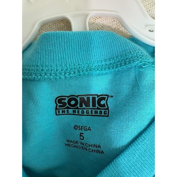 SEGA Sonic the Hedgehog Boys Mix and Match Short Sleeve T-Shirt and Shorts - Picture 6 of 7
